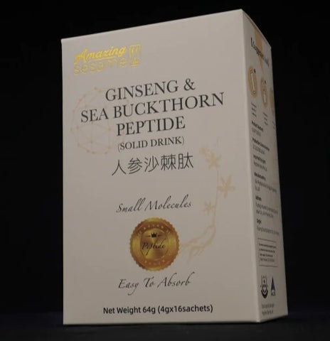 Peptida Ginseng & Sea Buckthorn x 25 kotak seharga $1560